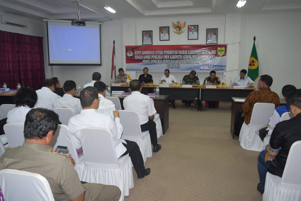KPU Bersama Pemerintah Kabupaten Gunung Mas Gelar Pemutahiran Data Pemilihan Dan Penetapan DPS