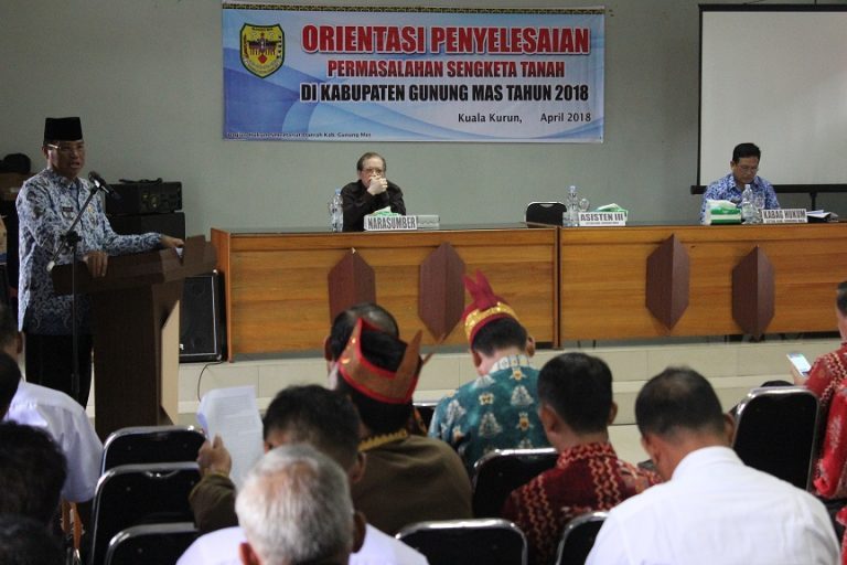 Orientasi Penyelesaian Permasalahan Sengketa Tanah