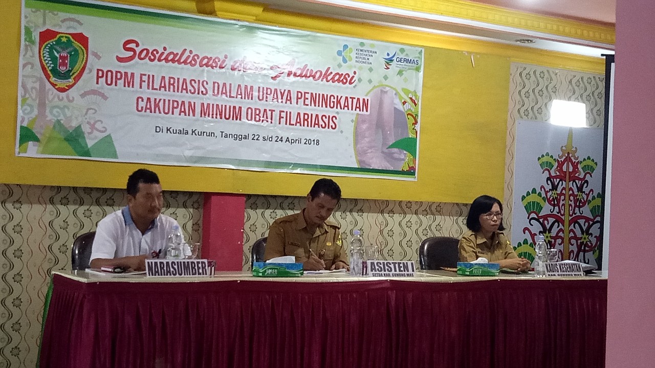 Menggerakkan Masyarakat Aktif Minum Obat Filariasis