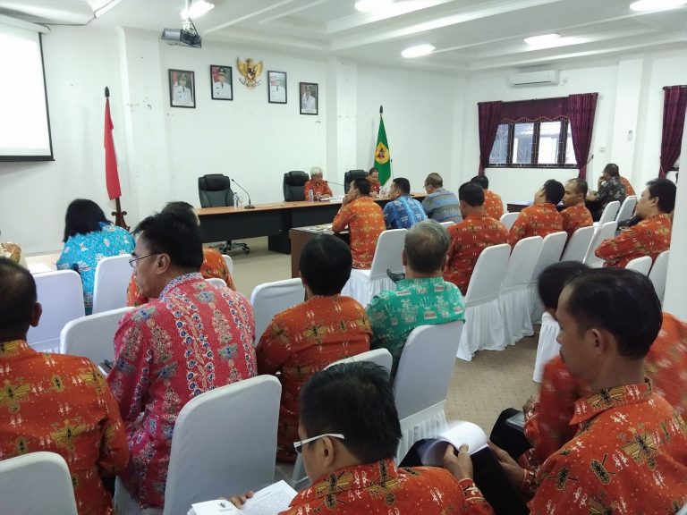 Pemkab Gunung Mas Menggelar Rapat Kampung KB Tingkat Kabupaten