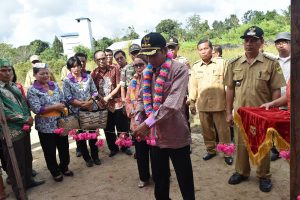Balai Basarah “ Penyang Pusaka” Ulek Luang, Kelurahan Tehang Diresmikan Bupati Gunung Mas