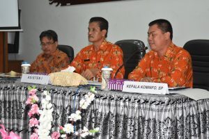 Dinas Kominfosp Menggelar Rapat Terkait Penyampaian Hasil Survei Kepuasan Masyarakat