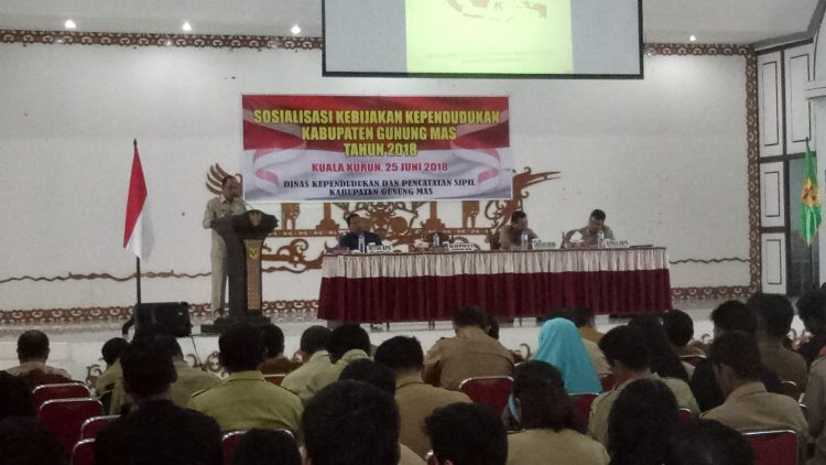 Bupati Ingatkan, Pentingnya Kependudukan Harus Terlaporkan dan Terekam