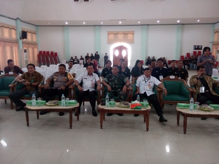 Sekda Hadiri Rapat Pleno Terbuka KPU Gumas