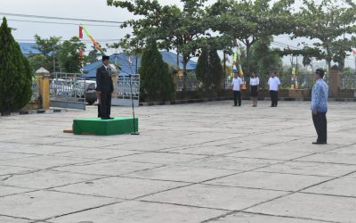 Diskominfosp Ikuti Upacara Peringatan HUT RI Ke-73 Tahun, di BP3D