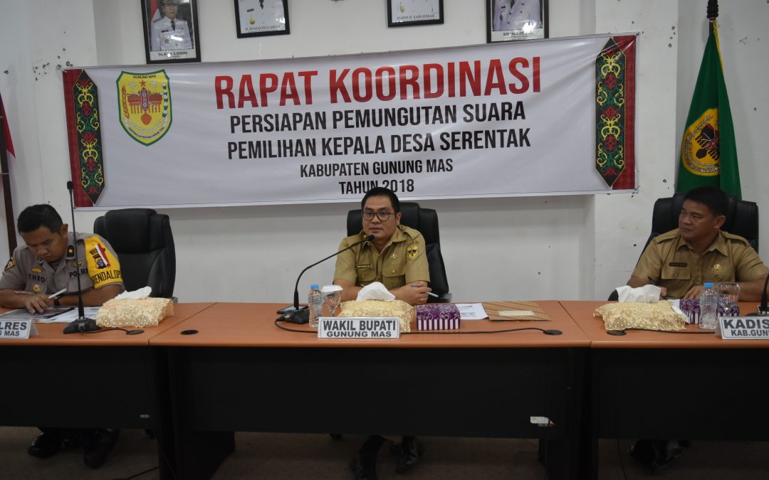 Camat Diharapkan Terus Memonitor Tahapan Pemilihan Kepala Desa