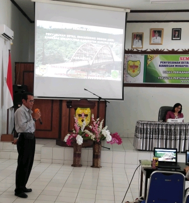 Seminar Akhir Penyusunan Detail Engineering Design (DED) Kawasan Minapolitan Kabupaten Gunung Mas