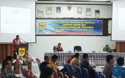 BP3D Gumas Gelar RAKORDAL Pelaksanaan Kegiatan Dan Pelaksanaan APBD TA. 2018