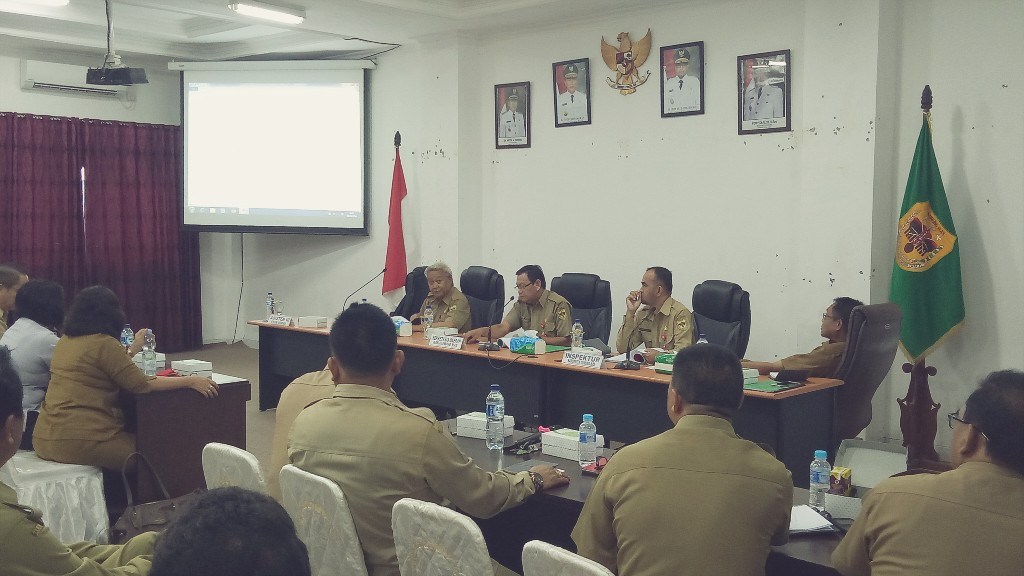 Sekda Pimpin Rapat Terkait Aturan Perjalanan Dinas Bagi ASN