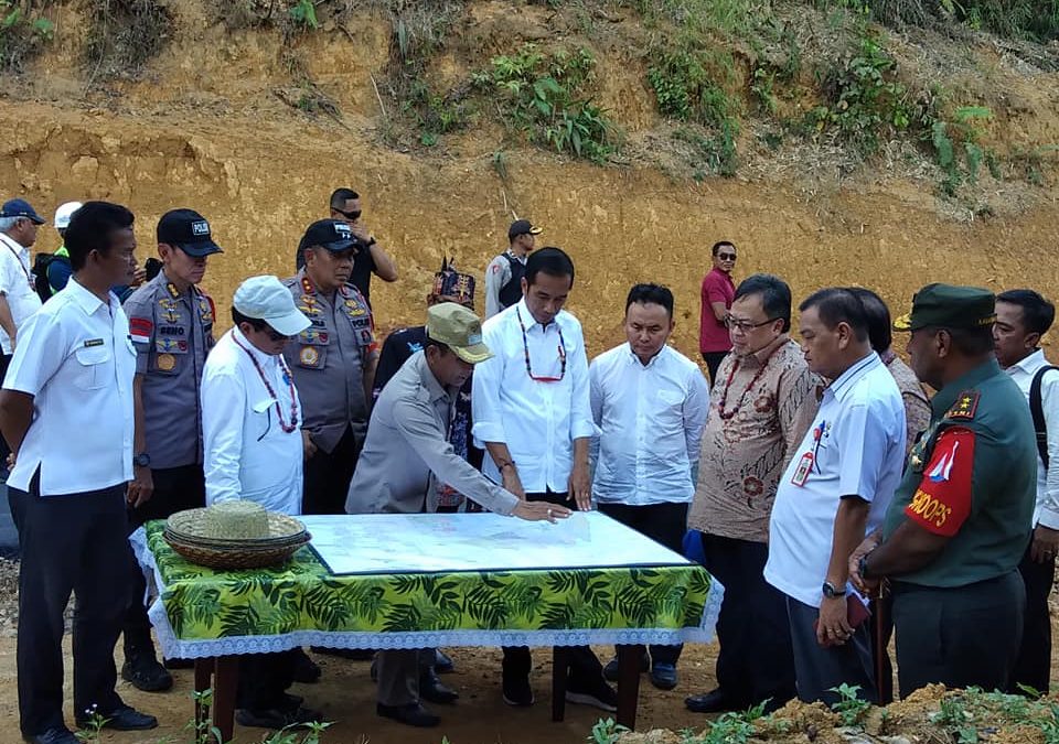 Presiden Meninjau Kesiapan Lokasi, Rencana Pemindahan Ibu Kota Negara Di Kabupaten Gunung Mas