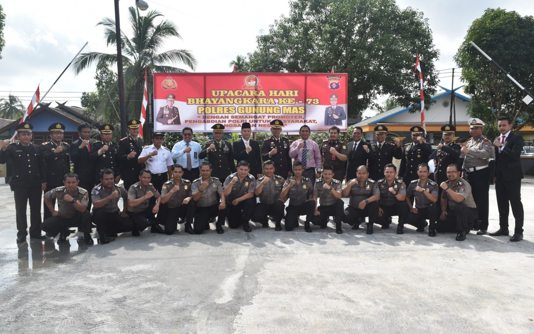 Bupati Hadiri Perayaan Hari Bhayangkara ke-73