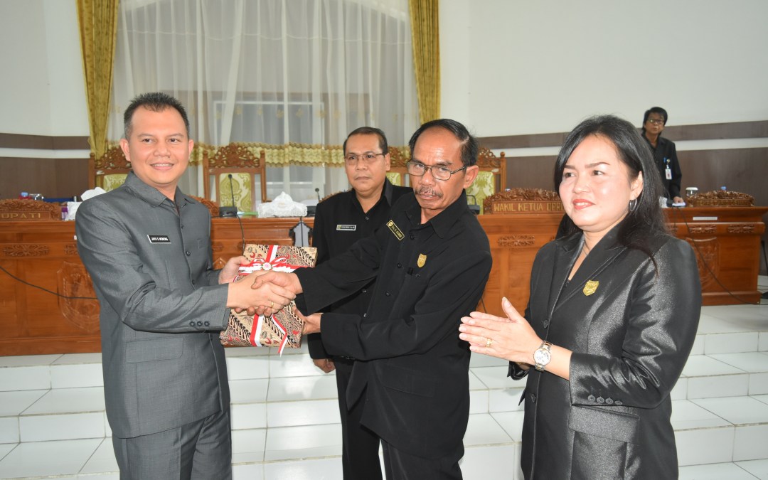 Bupati Sampaikan Nota Keuangan Tentang Rancangan Perubahan APBD Tahun 2019