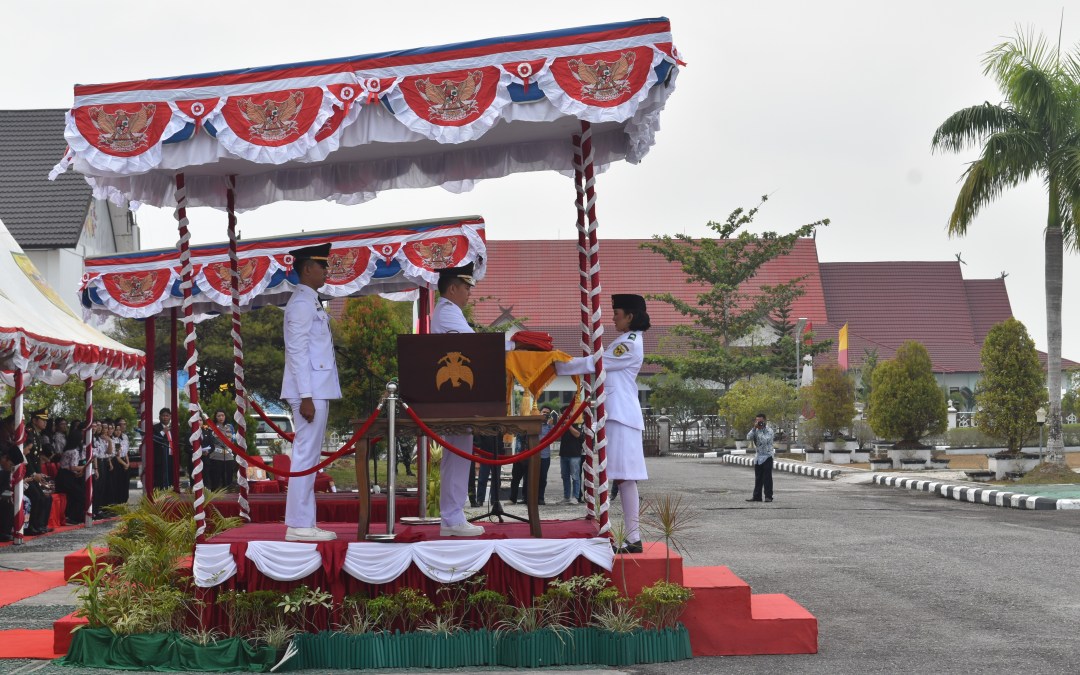 Bupati Pimpin Upacara Peringatan HUT RI Ke-74