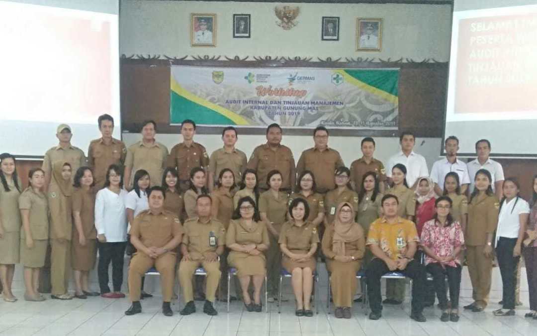 Dinas Kesehatan Gelar Workshop “Audit Internal dan Manajemen”