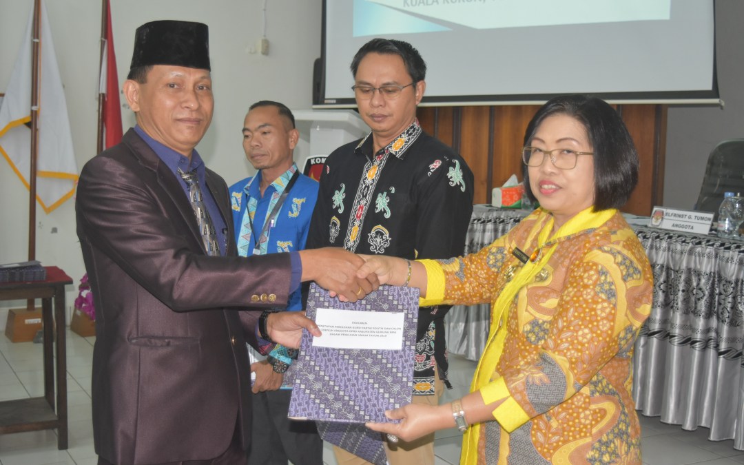 KPU Gelar Plano Penetapan Anggota DPRD Gumas
