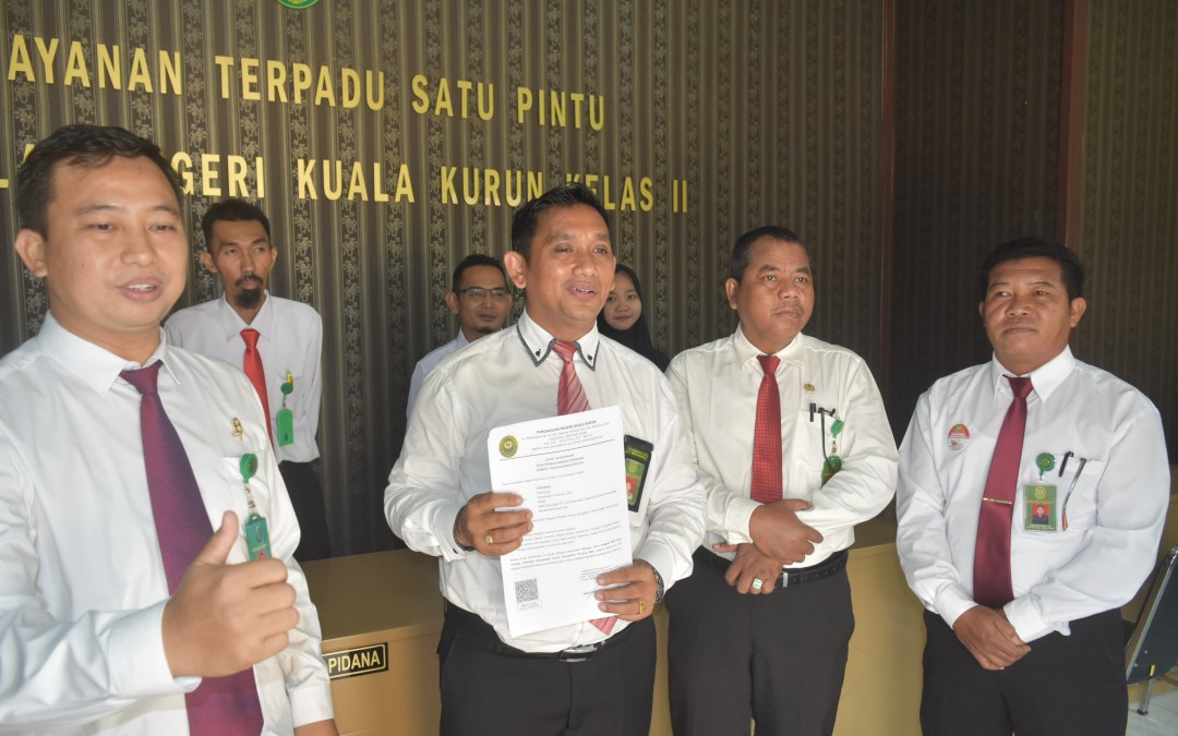 Pengadilan Negeri Kuala Kurun Kelas II Adakan Syukuran Atas Diraihnya Nilai A (Excellent) Penjamin Mutu Pelayanan Oleh MA