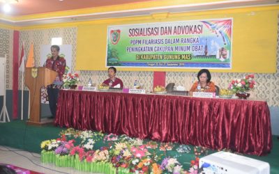 Dinkes Gelar Sosialisasi dan  Advokasi Pemberiaan Obat Pencegah Massal (POPM) Filariasis