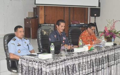 Asisten I Pimpin Rapat Evaluasi Ranham dan Kriteria Daerah Kabupaten/Kota Peduli Hak Asasi Manusia (HAM)