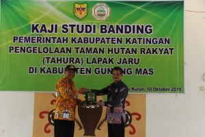 Pemkab Katingan Sunardi Melakukan Kaji Studi Banding Di Tahura Lapak Jaru Gumas