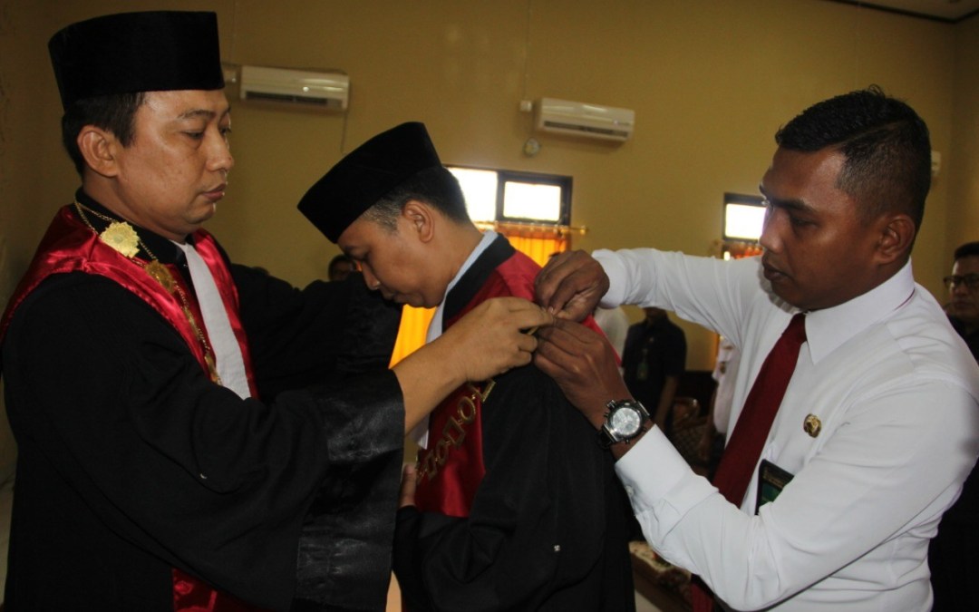 Wakil Ketua Pengadilan Negeri Kuala Kurun Kelas II Resmi Dilantik