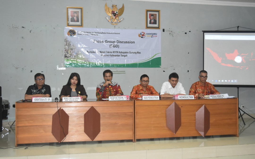 Penyusunan Materi Teknis RDTR Kabupaten Gunung Mas