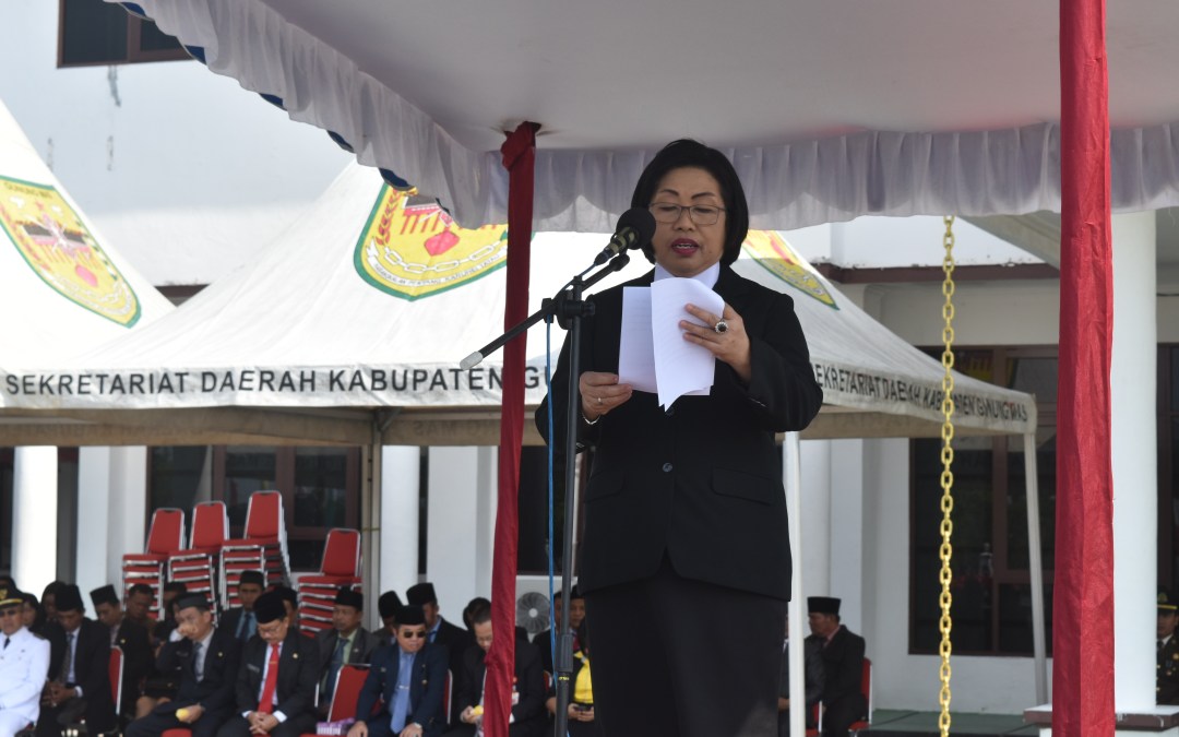 Wabub Gumas Jadi Irup Peringatan “Hari Pahlawan Ke-74”