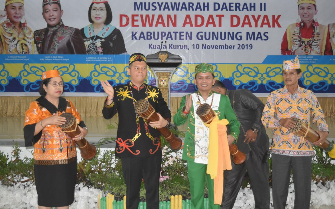 Bupati Hadiri Musda II DAD Kabupaten Gumas Tahun 2019