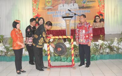 Sekda Pimpin Raker Kesehatan Pemkab Gumas Tahun 2019