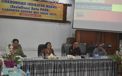Sekda Pimpin Rapat Sinkronisasi Indikator Makro