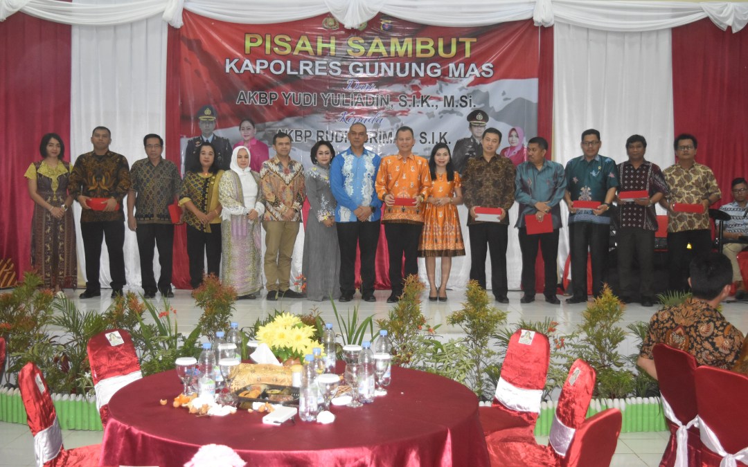 Bupati Hadiri Acara Pisah Sambut Kapolres Gumas