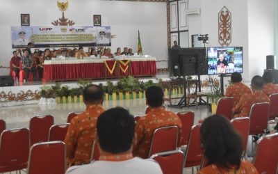 Pemkab Gumas Gelar Kick Off Serentak Penandatanganan Kontrak Pengadaan Barang dan Jasa