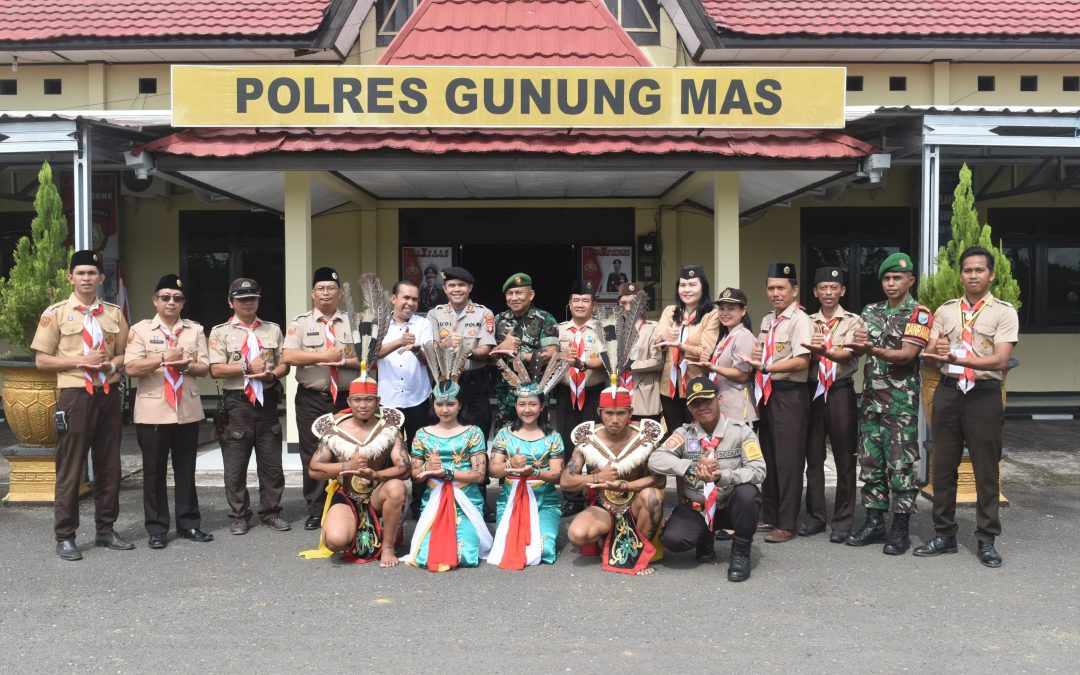Perkemahan Persami Dibuka Secara Resmi Oleh Kapolres Gunung Mas