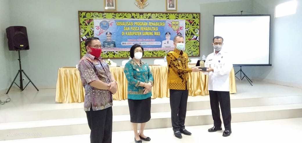 Bupati Hadiri Kegiatan BNN Provinsi Kalteng Di Hotel Zefanya Kuala Kurun