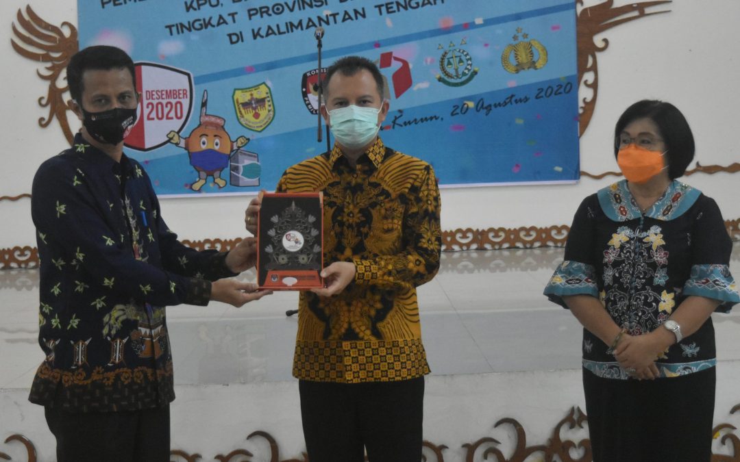 Gumas Jadi Tuan Rumah Pelaksanaan Raker KPU, Bawaslu dan Gakkumdu Sekabupaten/Kota Tahun 2020