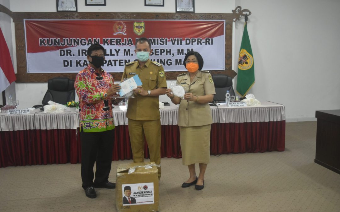 Pemkab Gumas Menerima Kunker Anggota DPR-RI Dr. Willy M. Yoseph, MM