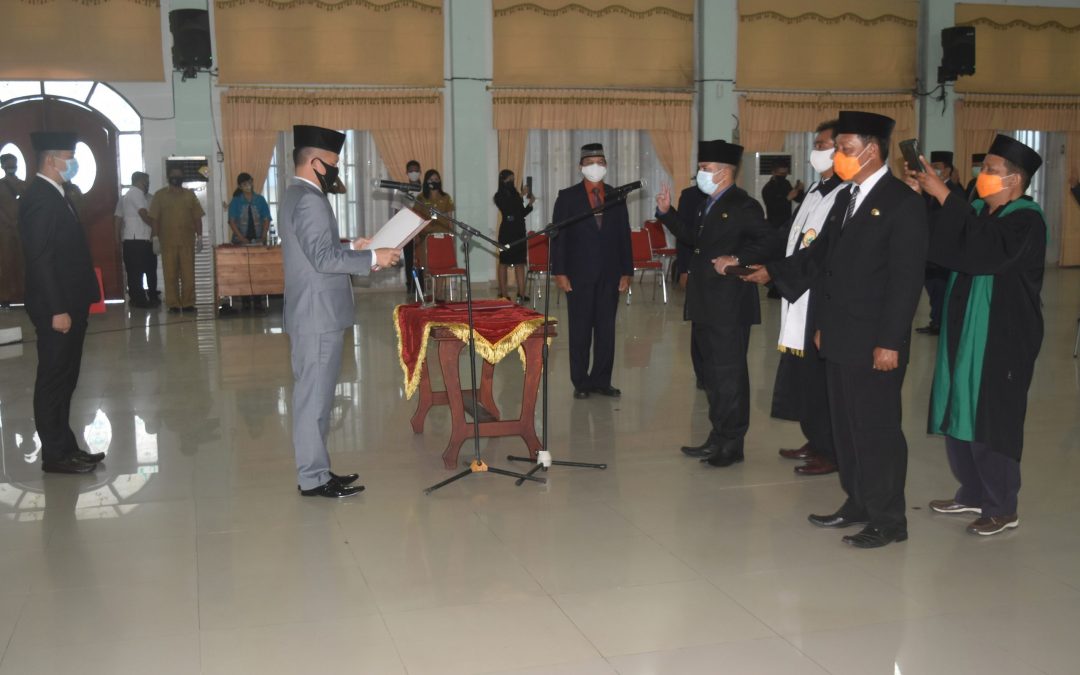 11 Orang Pejabat Tinggi Pratama Di Lantik