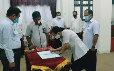 Sertijab Pejabat Tinggi Pratama Digelar Pasca Pelantikan