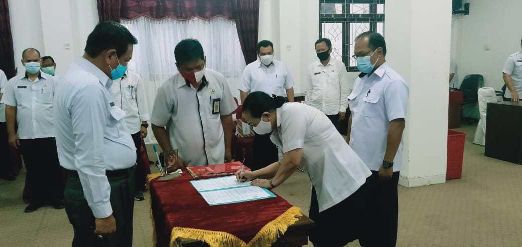 Sertijab Pejabat Tinggi Pratama Digelar Pasca Pelantikan