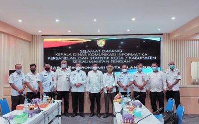 Kadis Kominfosantik Gumas Hadiri Rapat Sinkronisasi Data Blank Spot