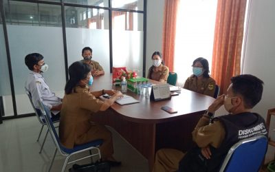 Menjalin Komunikasi Bersama Diskominfosantik Provinsi Kalteng