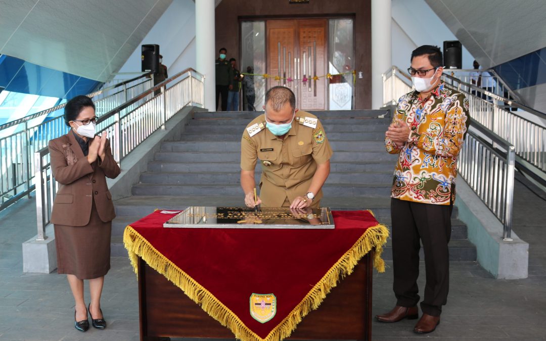 Gedung Christian Center “Kalawa” Diresmikan