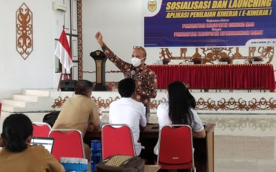 Sosialisasi dan Lounching Aplikasi Penilaian Kinerja (E-Kinerja)