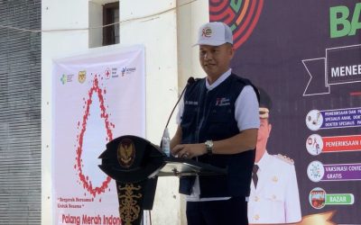 PMI, KPA dan  GOW GELAR BAKTI SOSIAL DI KECAMATAN TEWAH
