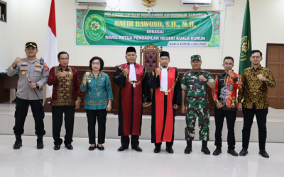 WAKIL BUPATI HADIRI PELANTIKAN WAKET PENGADILAN NEGERI