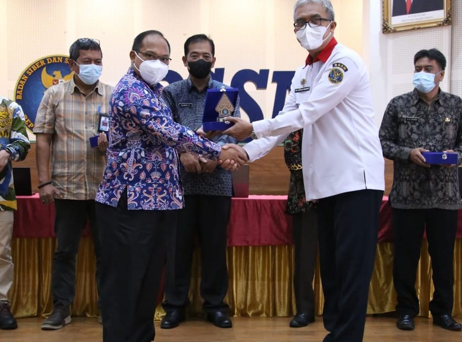 Pemkab Gumas Teken Kerja Sama Dengan BSSN