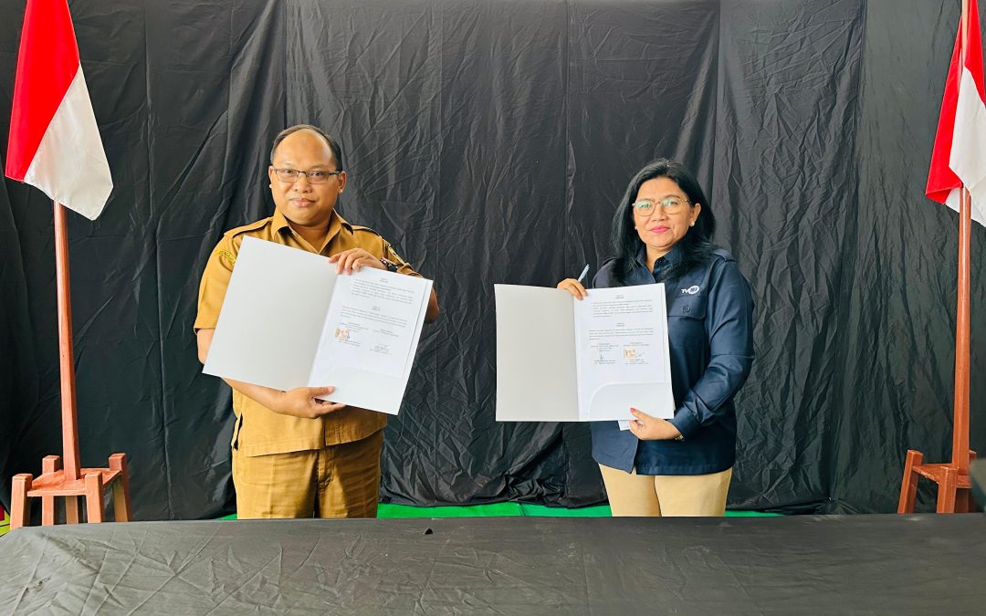 Pemkab Gumas melalui Diskominfosantik Menjalin Kerjasama dengan LPP TVRI Stasiun Kalimantan Tengah TA 2024