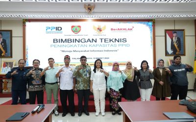 Bimtek Peningkatan Kapasitas PPID se- Provinsi Kalimantan Tengah